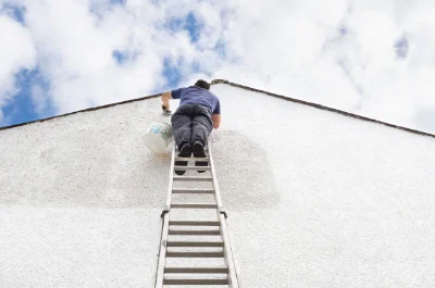Peinture extérieure à Bourneau — façades et ravalement